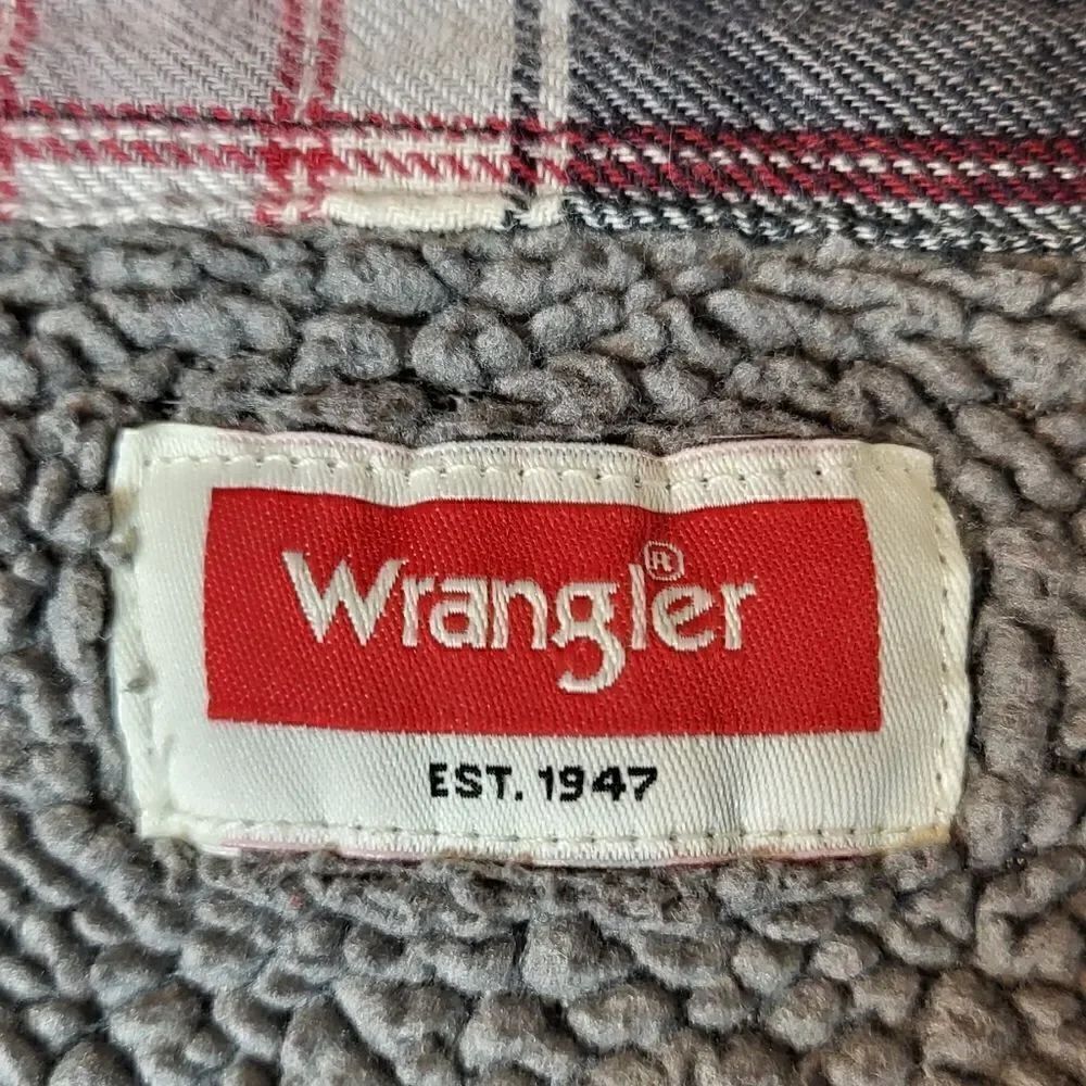 Wrangler Men's Plaid Shacket  - Picture 2 of 9